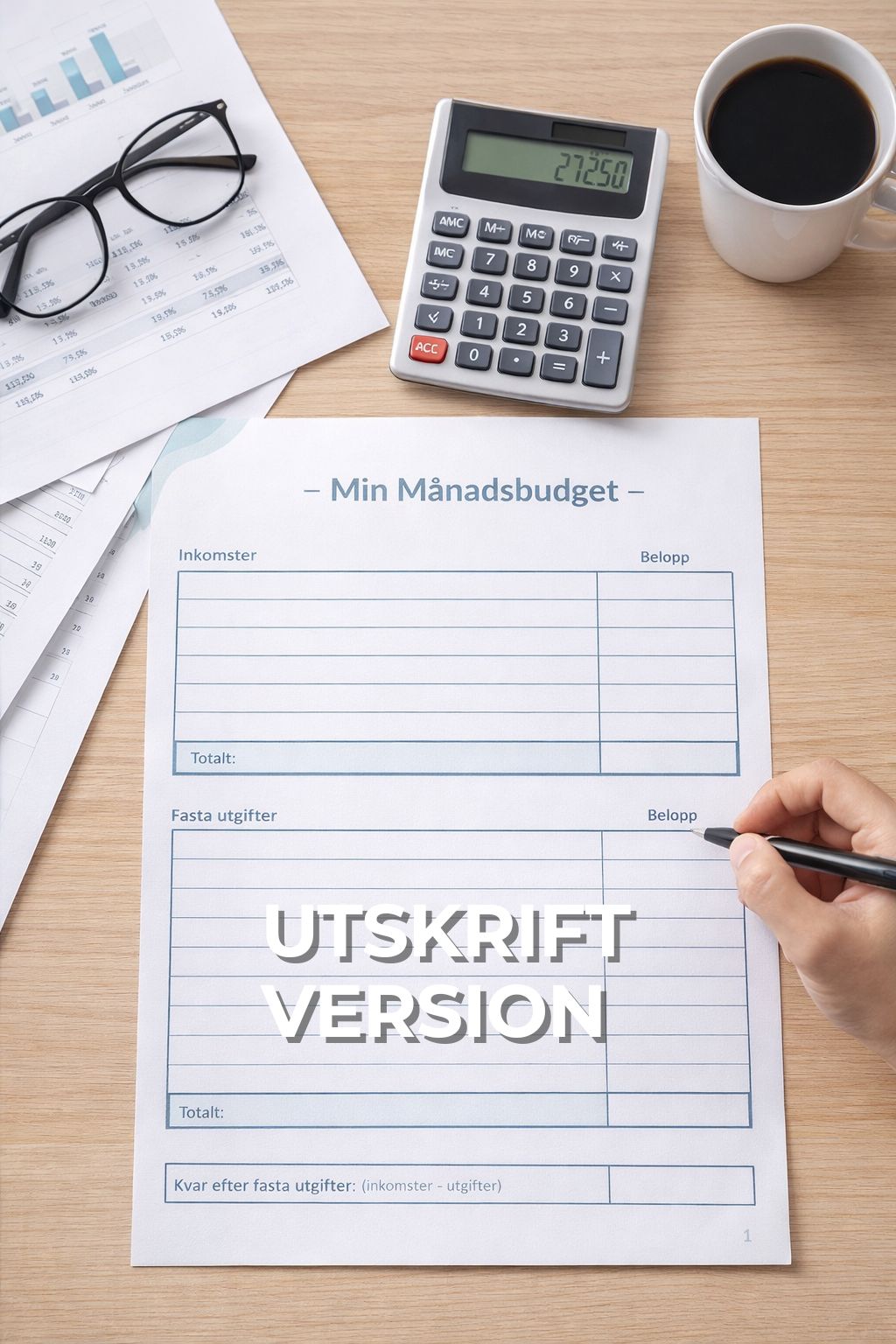 Min Månadsbudget – få koll på din ekonomi