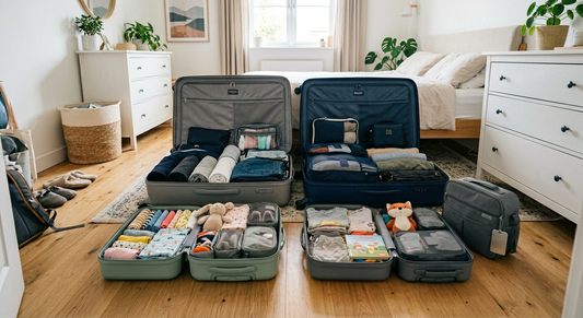 Den ultimata resepacklistan för resa med barn – komplett guide